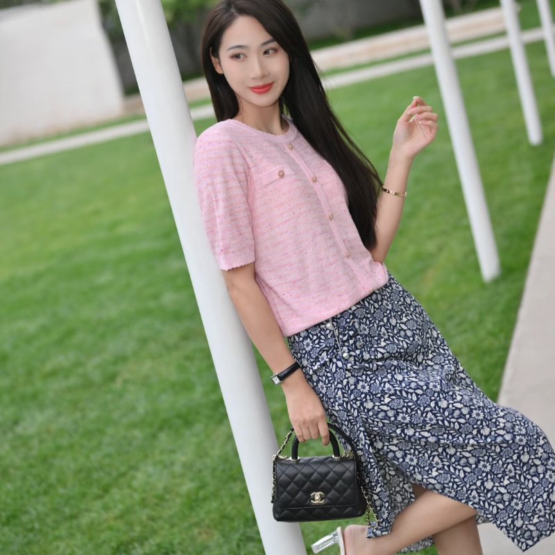 CHANEL Coco handle - mini黑金-13