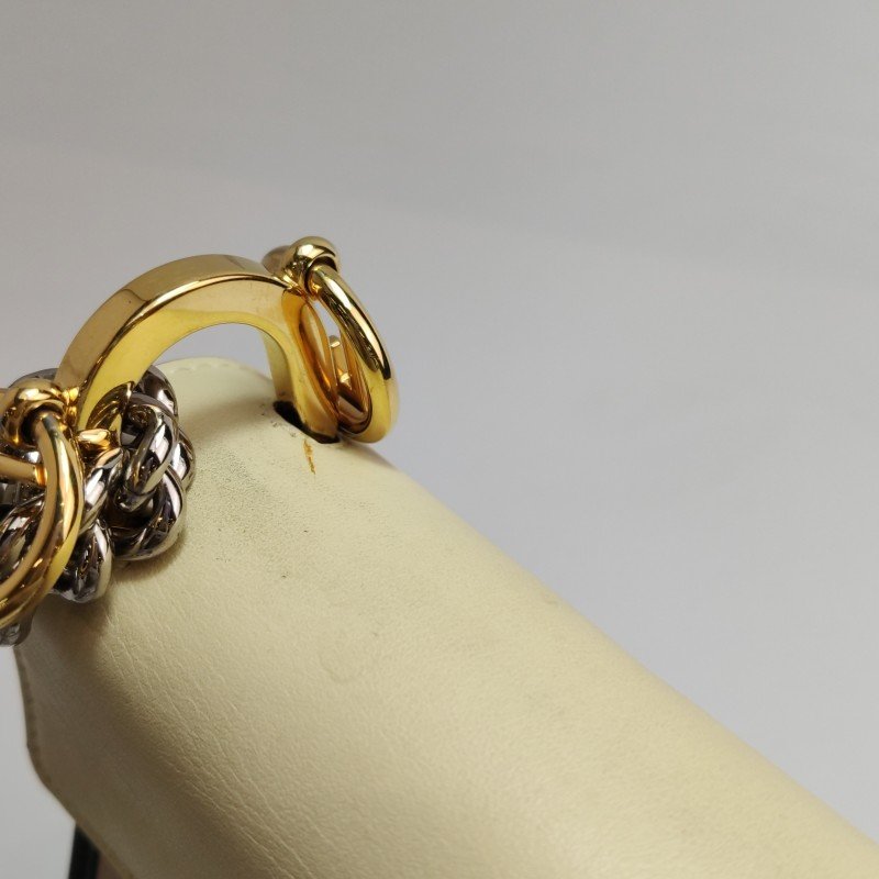 Fendi Kan I F小號牛皮純色F is Fendi標誌單肩包斜挎包-16