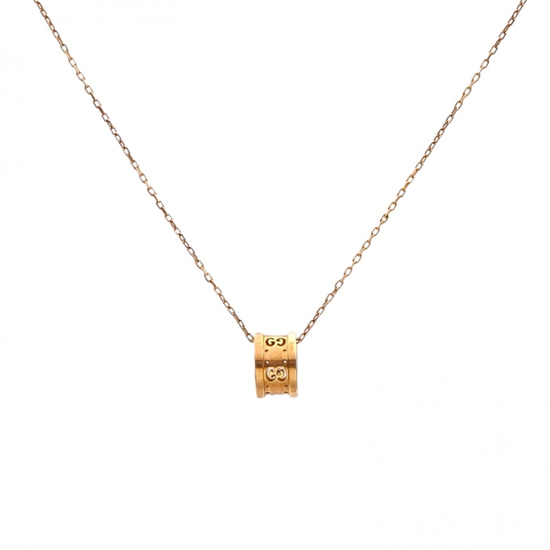 GUCCI 18K玫瑰金玫瑰金項鏈GG18K-0