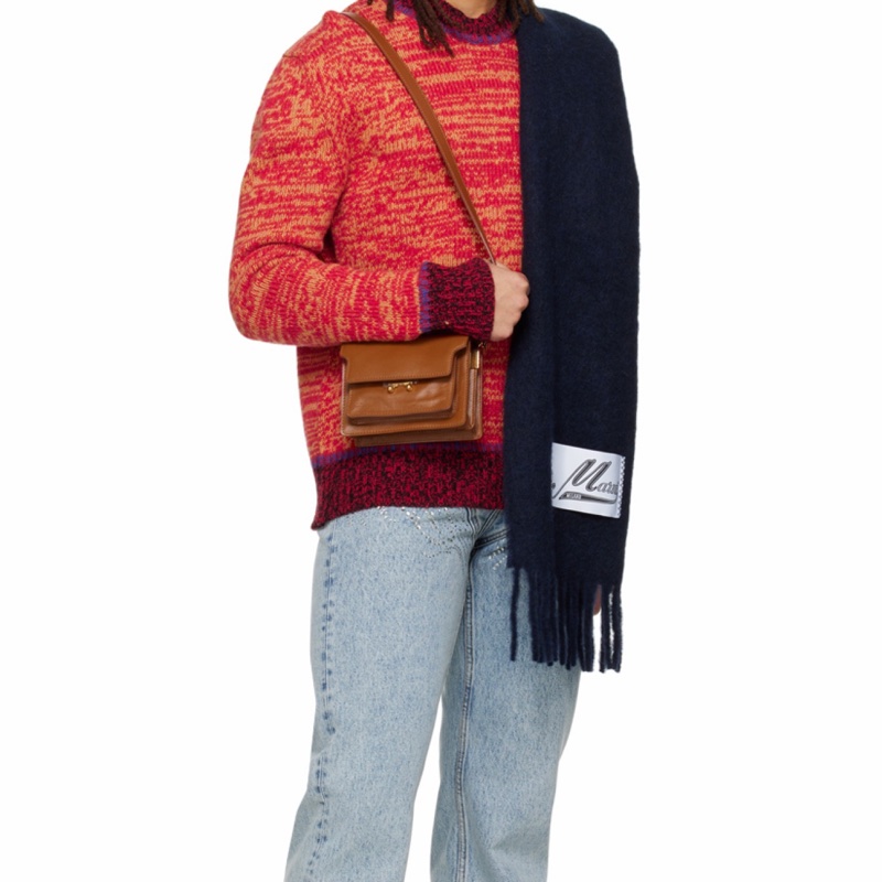 Marni 女士 迷你TRUNK斜挎包均碼碼MINI、17cm*10cm*12cm-5