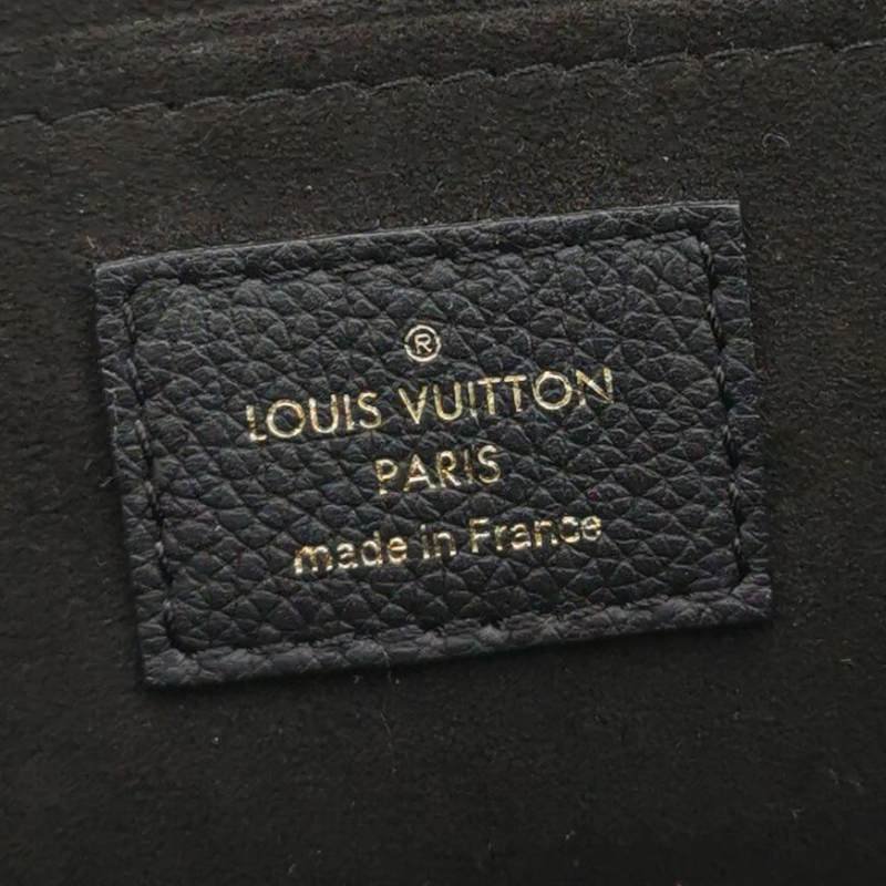Louis Vuitton(LV)Lockme牛皮純色LV轉鎖斜挎包單肩包晶片款-7