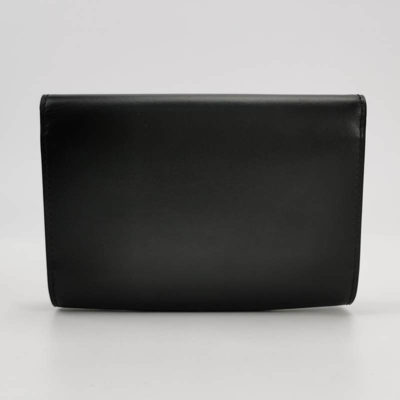 Louis Vuitton(LV)Louise牛皮純色logo標誌手拿包-3