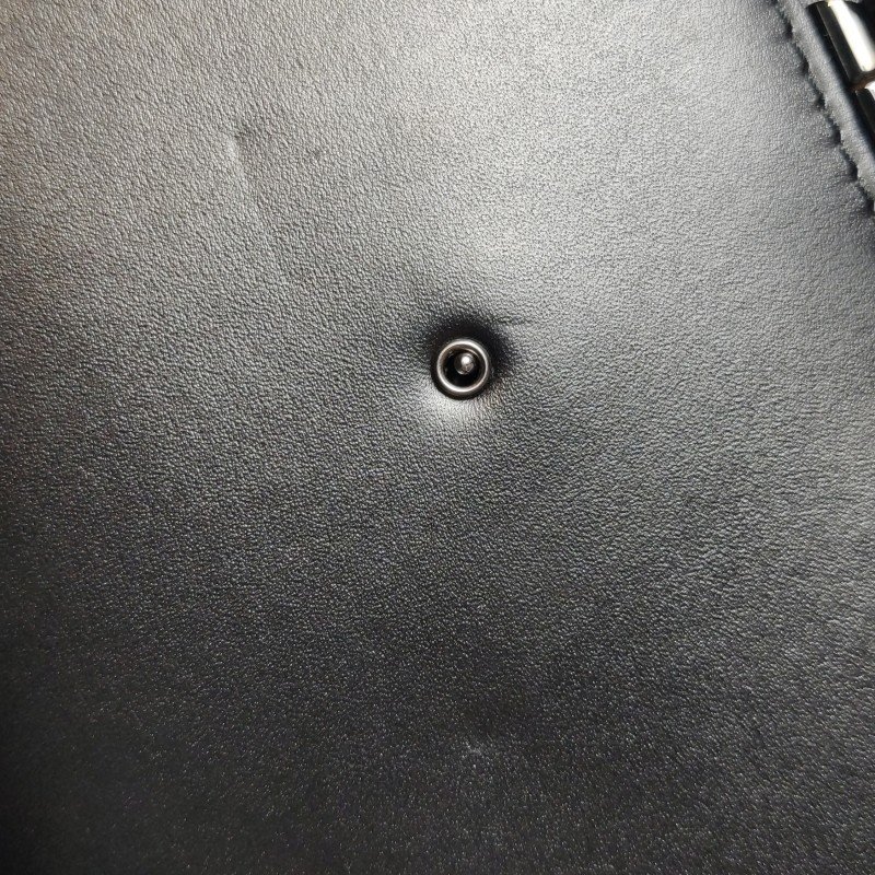 Louis Vuitton(LV)Louise牛皮純色logo標誌手拿包-18