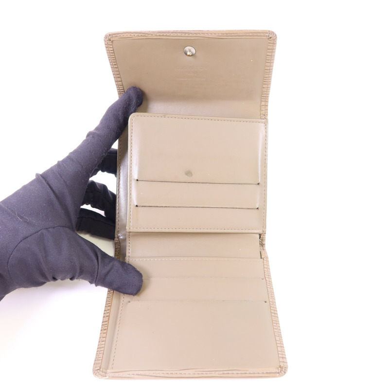 LOUIS VUITTON Epi Trifold Wallet金扣錢包-5