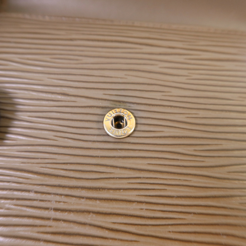 LOUIS VUITTON Epi Trifold Wallet金扣錢包-8