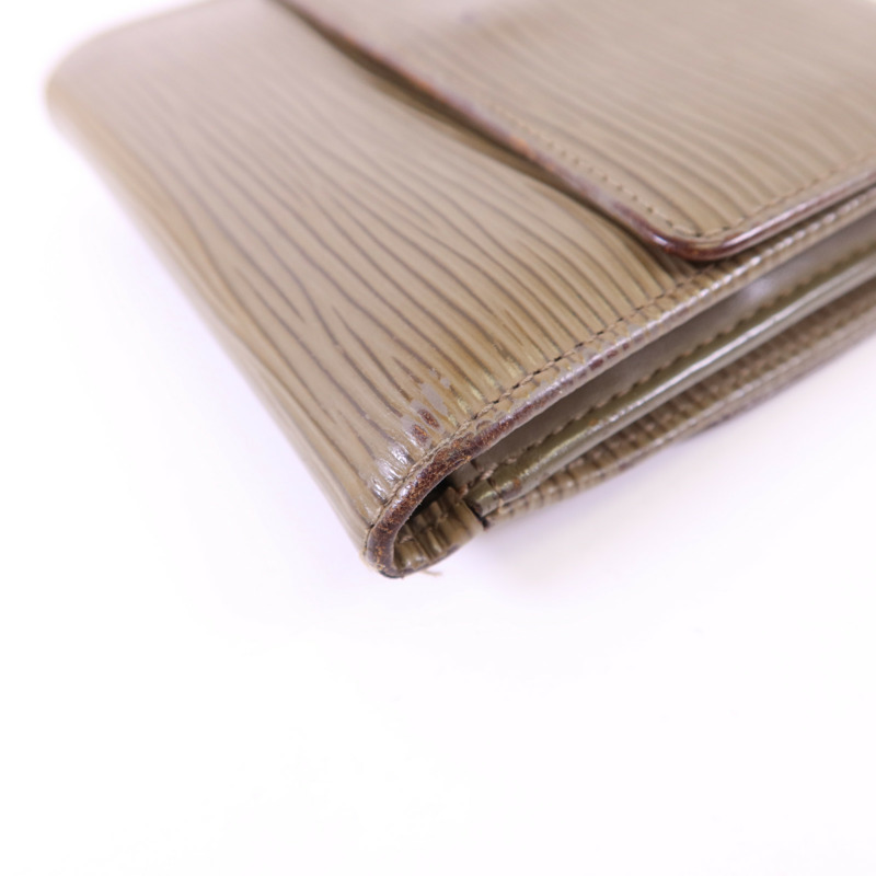 LOUIS VUITTON Epi Trifold Wallet金扣錢包-12