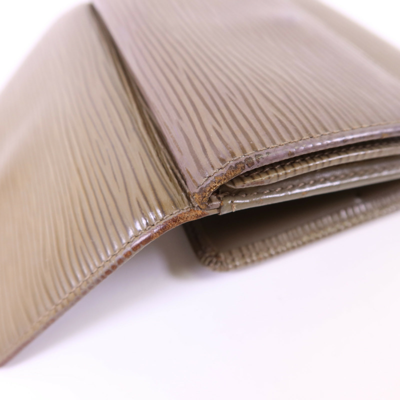 LOUIS VUITTON Epi Trifold Wallet金扣錢包-15