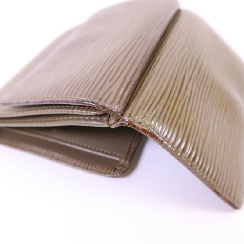 LOUIS VUITTON Epi Trifold Wallet金扣錢包-16