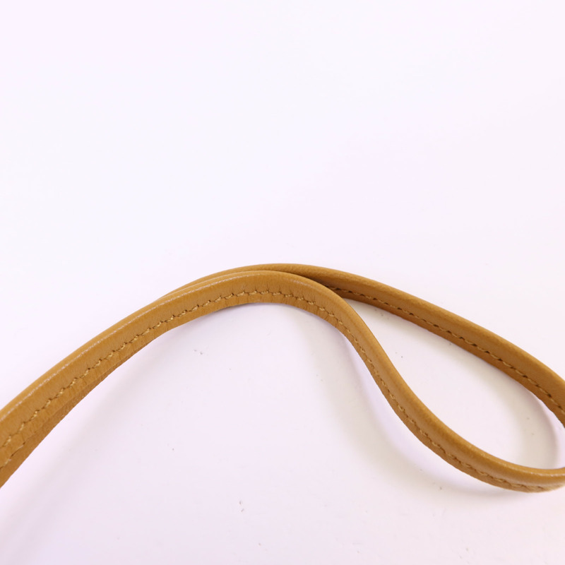 HERMES Milo/Swift皮革Rodeo Pegase PM掛飾Sesame/Ebene/Mauve Pale-7