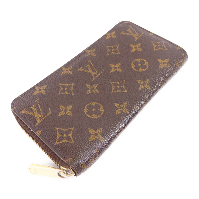 LOUIS VUITTON Monogram Zipper Long Wallet金扣長錢包-2