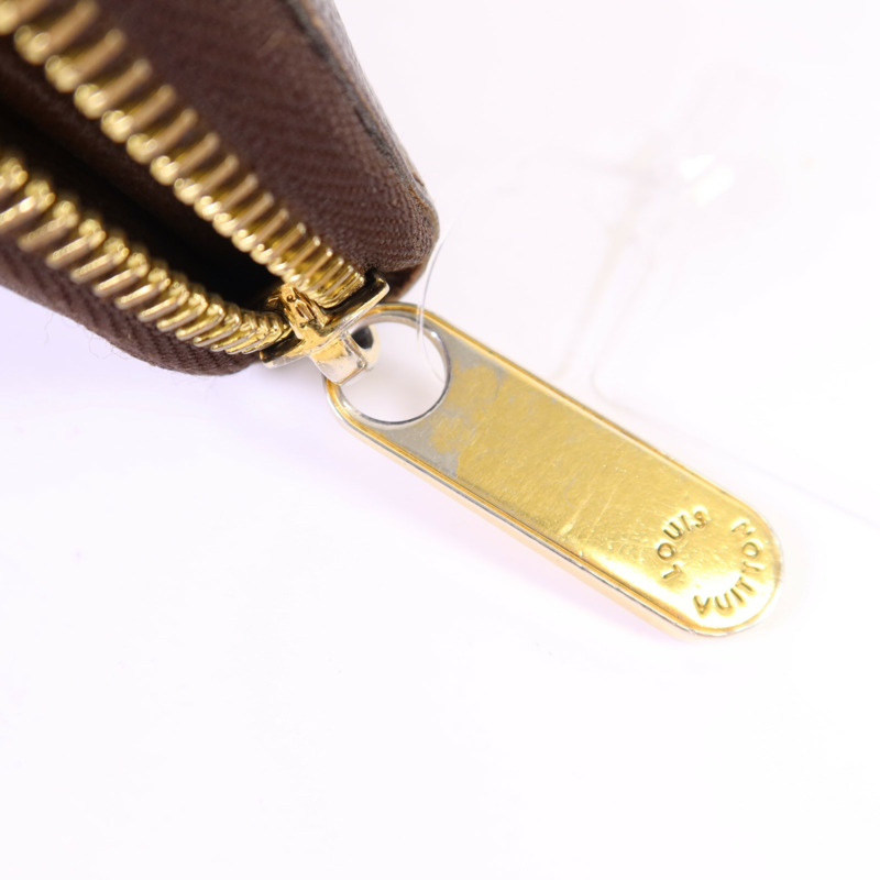 LOUIS VUITTON Monogram Zipper Long Wallet金扣長錢包-8
