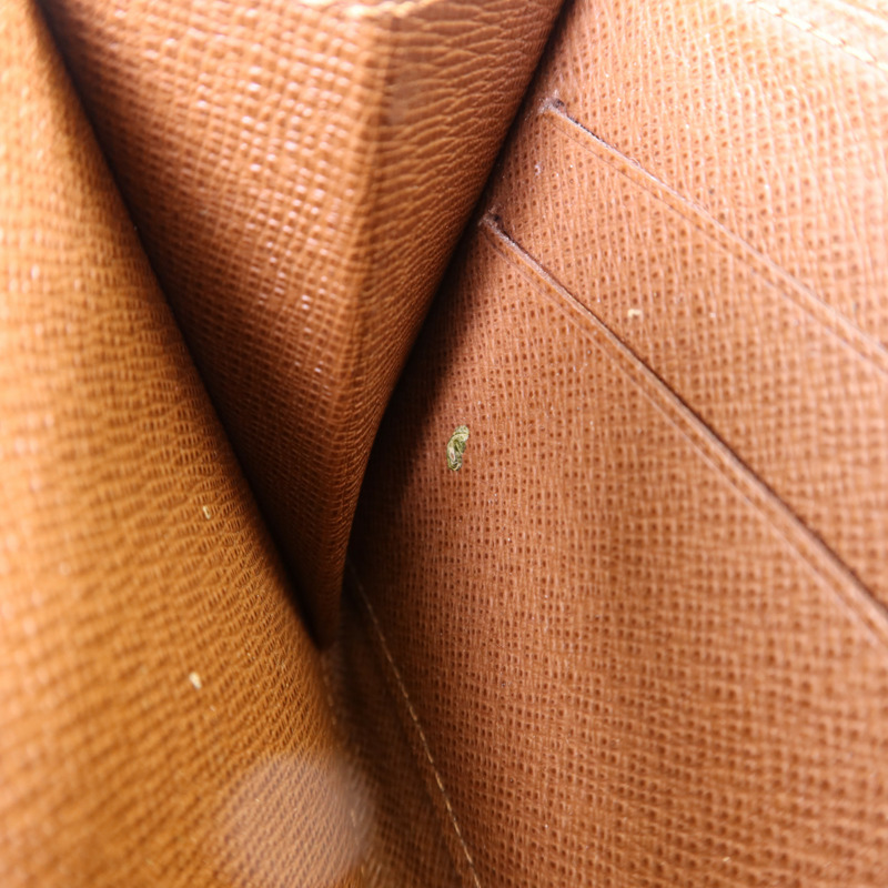 LOUIS VUITTON Monogram Zipper Long Wallet金扣長錢包-15