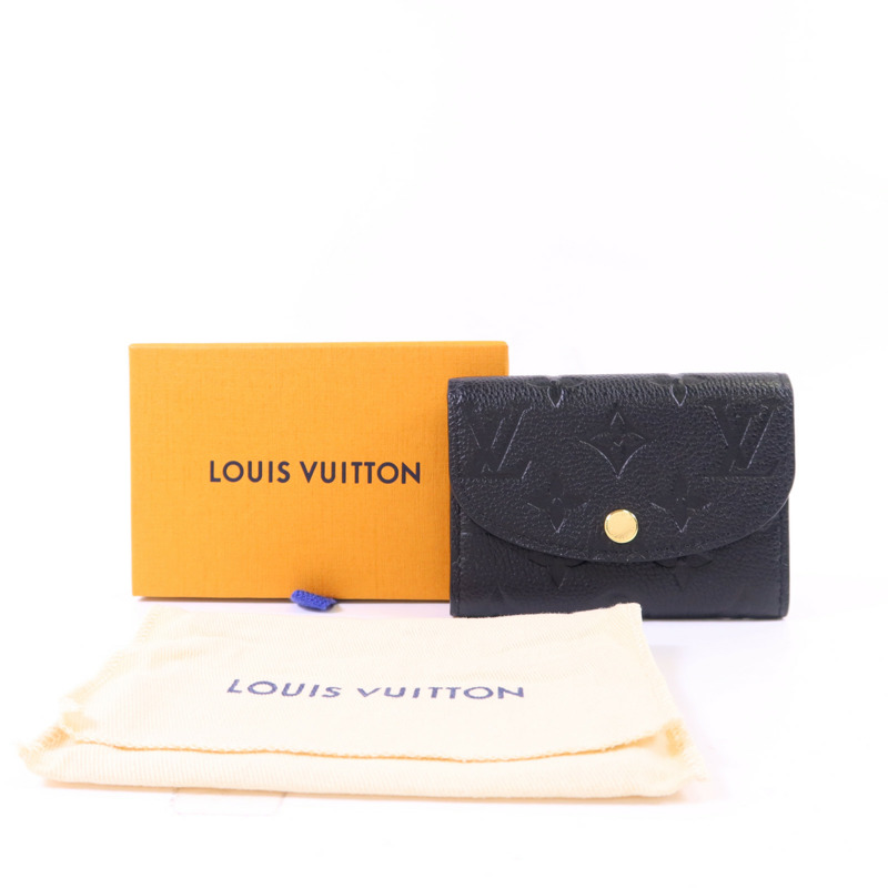 LOUIS VUITTON Monogram Empreinte Rosalie金扣零錢包-11
