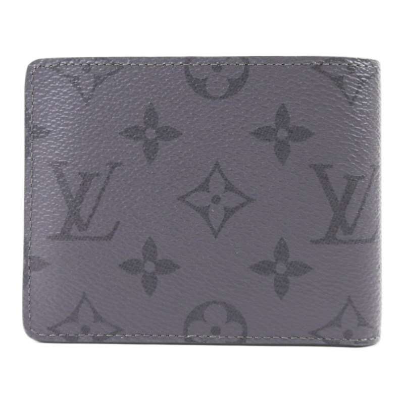 LOUIS VUITTON Monogram Eclipse Reverse Slender Wallet錢包-1