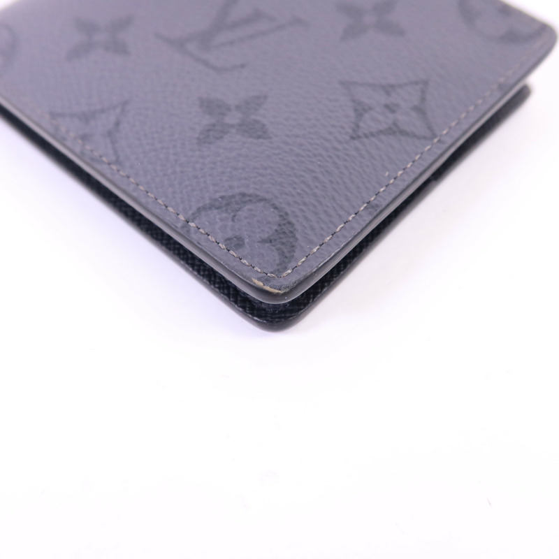 LOUIS VUITTON Monogram Eclipse Reverse Slender Wallet錢包-5