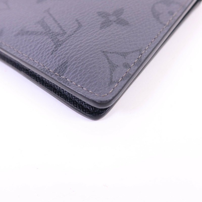 LOUIS VUITTON Monogram Eclipse Reverse Slender Wallet錢包-7