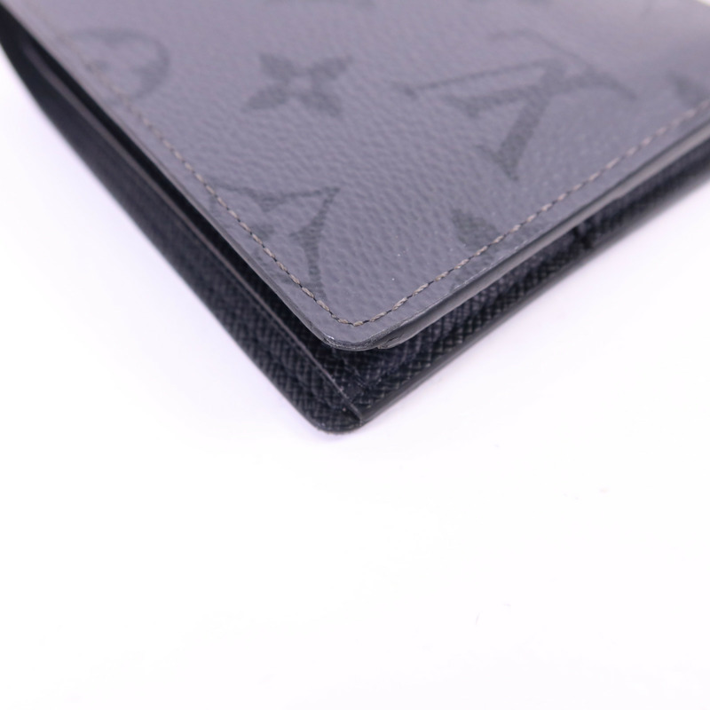 LOUIS VUITTON Monogram Eclipse Reverse Slender Wallet錢包-8
