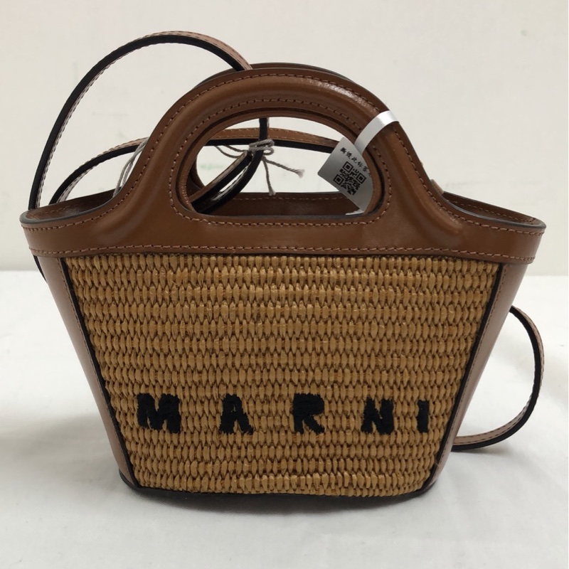 Marni 女士 微型Tropicalia 籃子手提包均碼碼MICRO、22cm*10cm*18cm-0