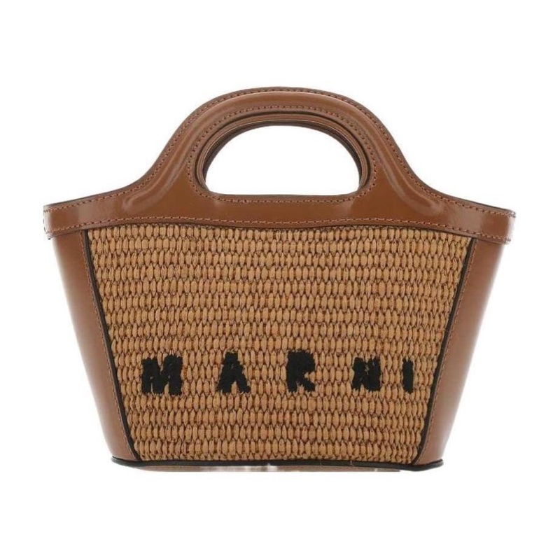 Marni 女士 微型Tropicalia 籃子手提包均碼碼MICRO、22cm*10cm*18cm-1