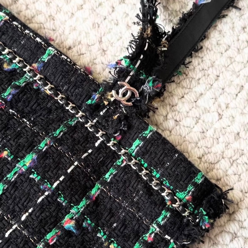 Chanel 毛呢機器人托特包-4