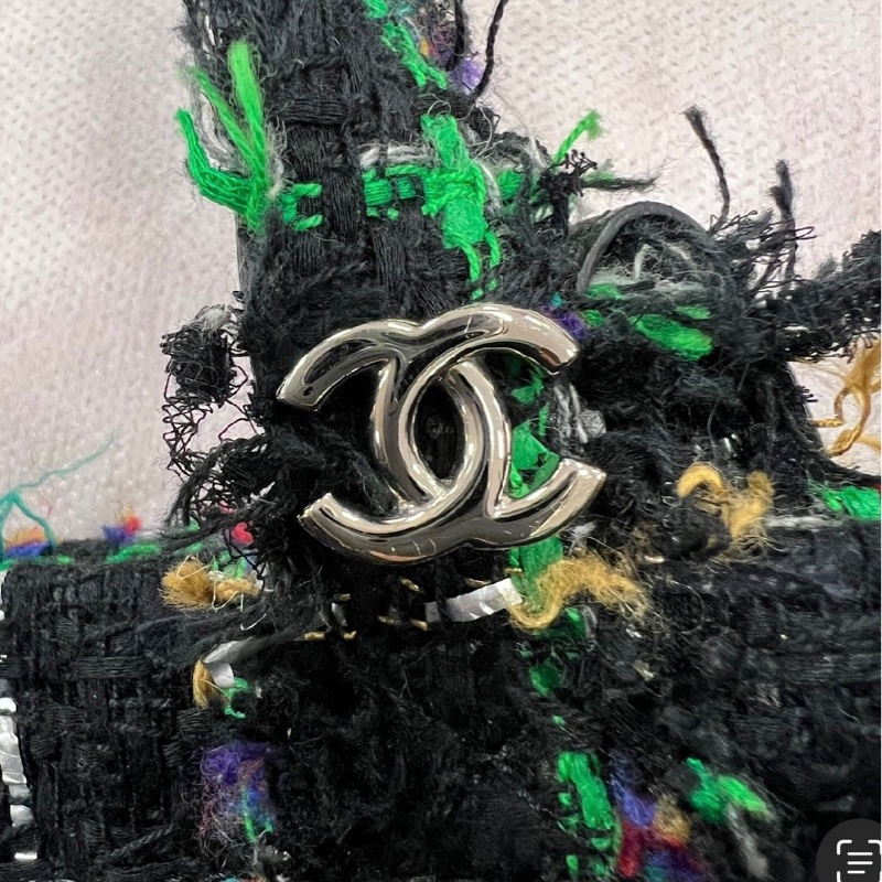 Chanel 毛呢機器人托特包-6