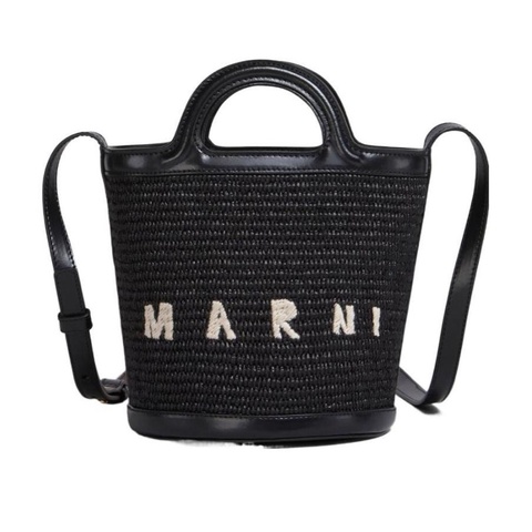 Marni 女士 小號TROPICALIA 徽標單肩包均碼碼小號、18cm*18cm*17cm
