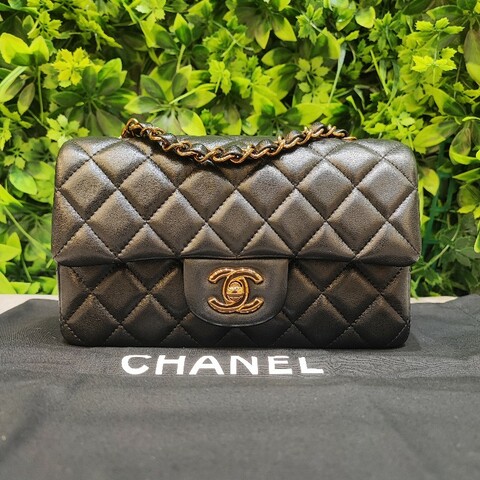 Chanel Classic 20cm 玫瑰金扣