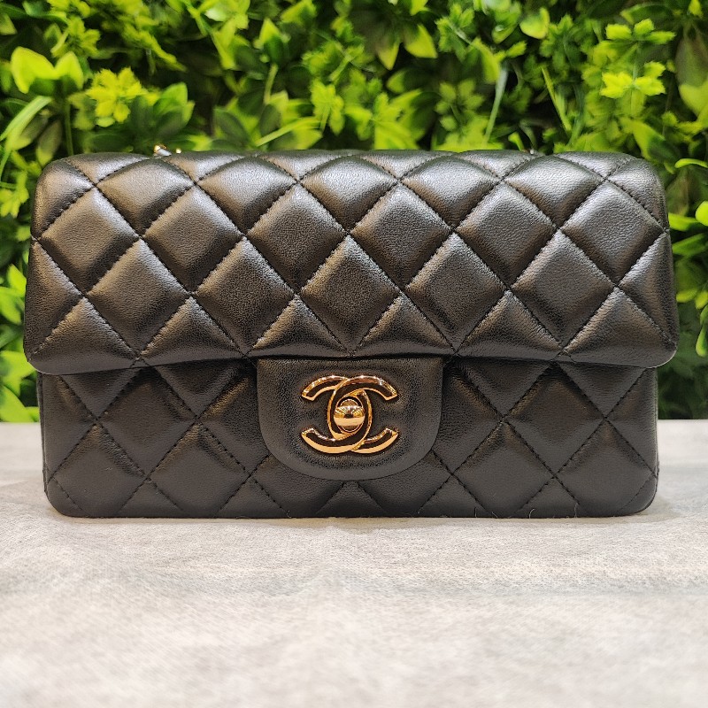 Chanel Classic 20cm 玫瑰金扣-1