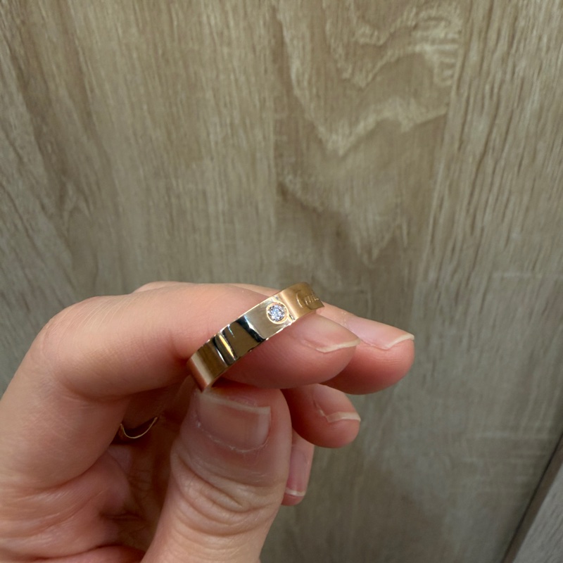 Cartier 750玫瑰金C de Cartier戒指B42107-7