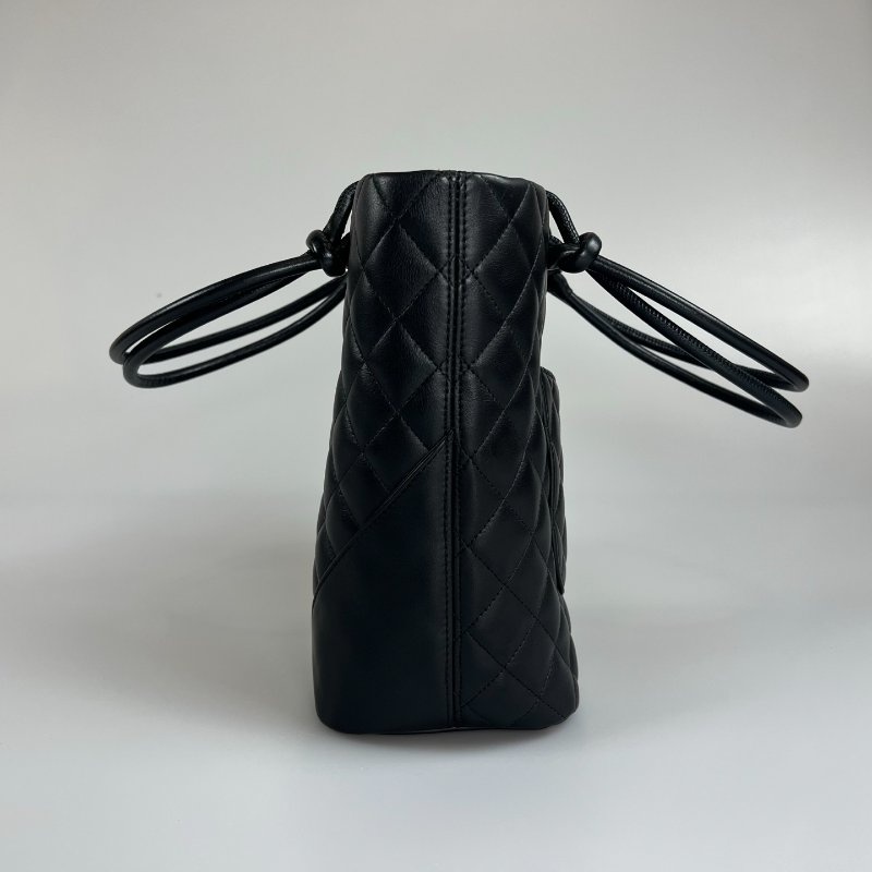 CHANEL 康朋手提包黑 MM 12開-2