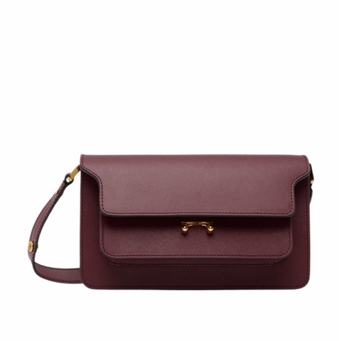 Marni 女士 TRUNK徽標單肩包均碼碼22.5cm*10cm*12.5cm