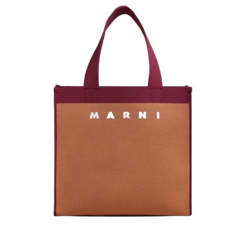 Marni 女士 中號提花手提包均碼碼35cm*14cm*31.5cm