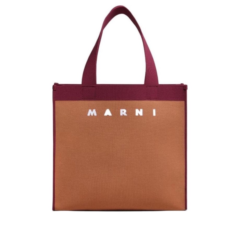 Marni 女士 中號提花手提包均碼碼35cm*14cm*31.5cm-0
