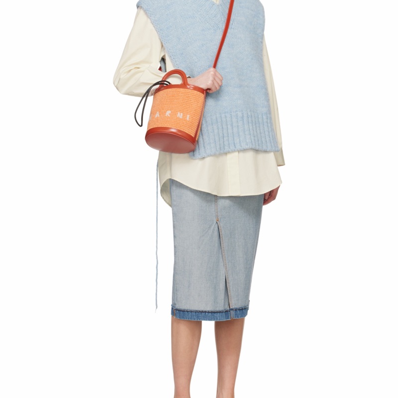 Marni 女士 小號Tropicalia 單肩包均碼碼小號、18cm*18cm*17cm-3