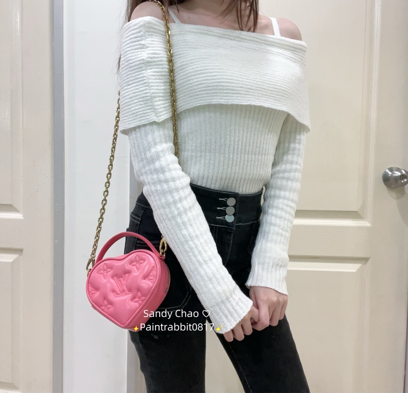 ෆ LV手提愛心小廢包-2