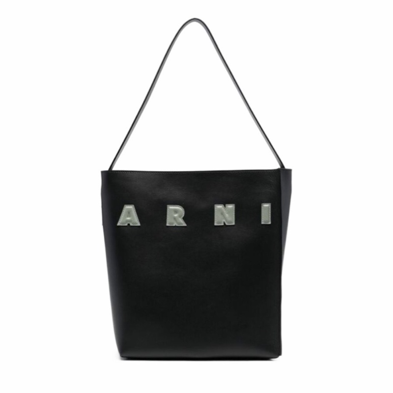 Marni 女士 小號MUSEO徽標單肩包均碼碼小號、28cm*11cm*26cm-0