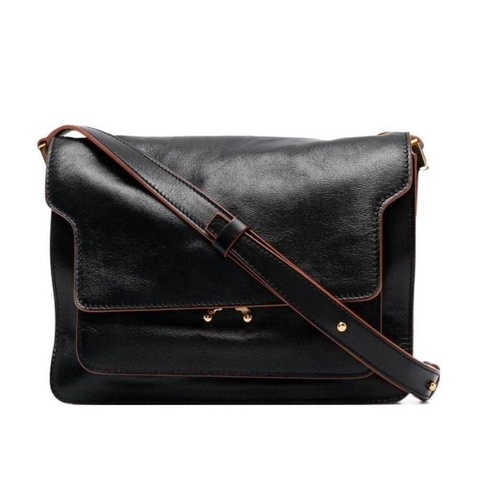 Marni 女士 黑色Trunk 單肩包均碼碼23cm*11cm*16cm