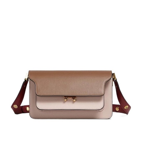 Marni 女士 Trunk徽標單肩包均碼碼22.5cm*10cm*12.5cm