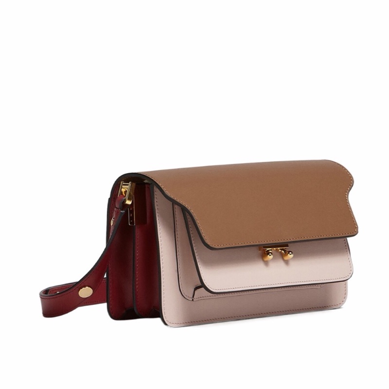 Marni 女士 Trunk徽標單肩包均碼碼22.5cm*10cm*12.5cm-1