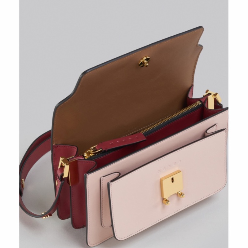 Marni 女士 Trunk徽標單肩包均碼碼22.5cm*10cm*12.5cm-3