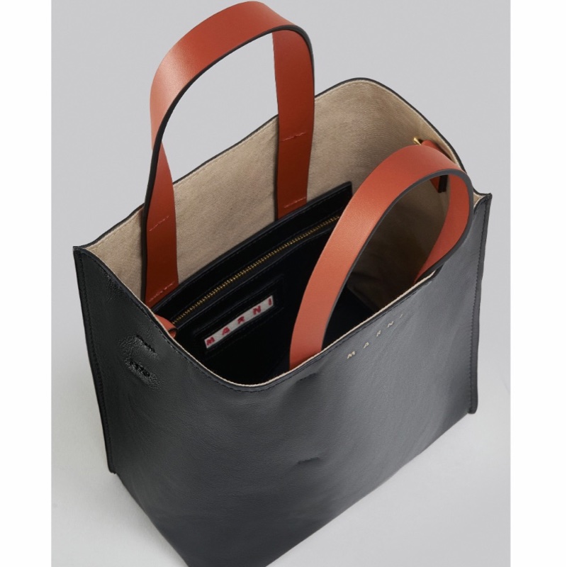 Marni 女士 迷你MUSEO徽標單肩包均碼碼MINI、20cm*10cm*22cm-2