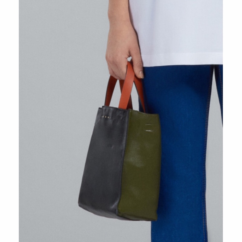 Marni 女士 迷你MUSEO徽標單肩包均碼碼MINI、20cm*10cm*22cm-4