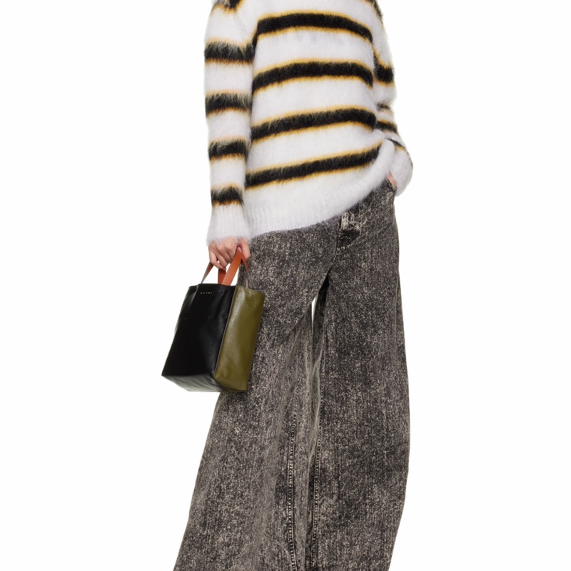 Marni 女士 迷你MUSEO徽標單肩包均碼碼MINI、20cm*10cm*22cm-5