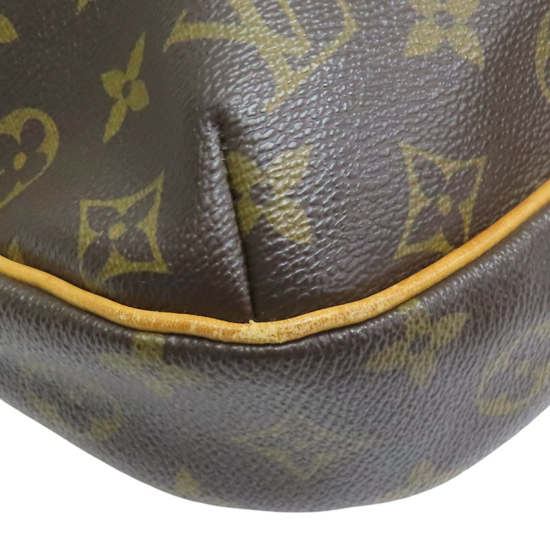 棕色 原花 PVC塗層帆布 Odeon GM 肩背包 (缺背帶)【LOUIS VUITTON LV 路易威登】 M56388-8