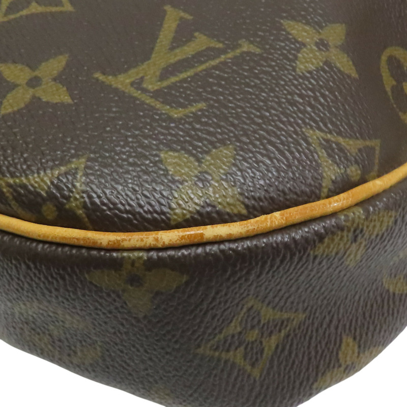 棕色 原花 PVC塗層帆布 Odeon GM 肩背包 (缺背帶)【LOUIS VUITTON LV 路易威登】 M56388-11