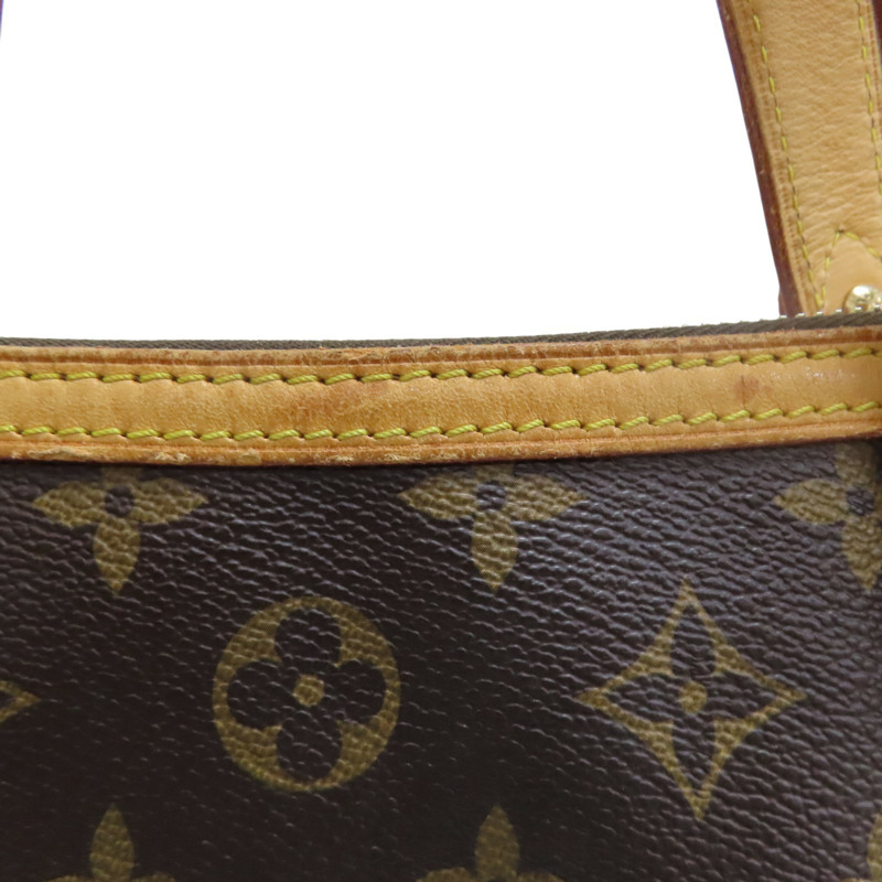 棕色 原花 PVC塗層帆布 Odeon GM 肩背包 (缺背帶)【LOUIS VUITTON LV 路易威登】 M56388-13