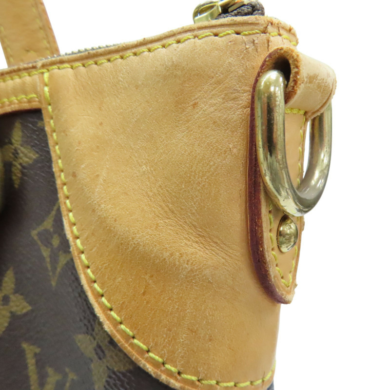 棕色 原花 PVC塗層帆布 Odeon GM 肩背包 (缺背帶)【LOUIS VUITTON LV 路易威登】 M56388-14