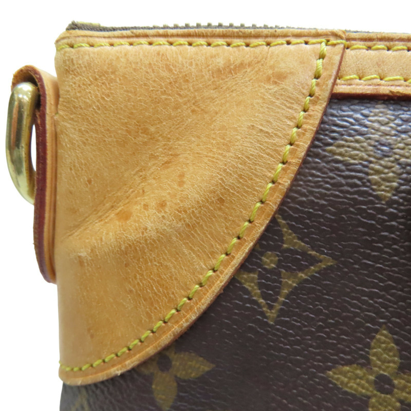 棕色 原花 PVC塗層帆布 Odeon GM 肩背包 (缺背帶)【LOUIS VUITTON LV 路易威登】 M56388-15
