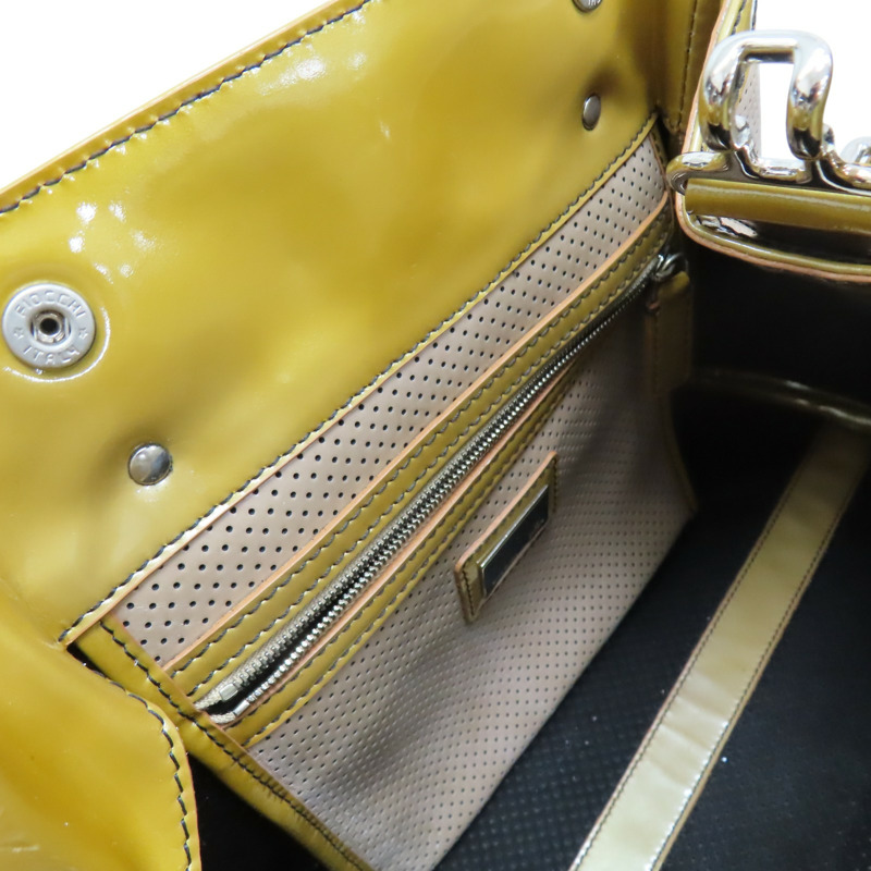 黃/棕色 牛皮 Bag De Jour 手提包 8BN157【FENDI 芬迪】 8BN157-4