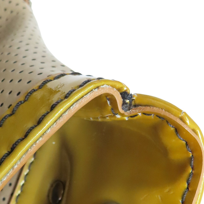 黃/棕色 牛皮 Bag De Jour 手提包 8BN157【FENDI 芬迪】 8BN157-17
